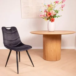 HUUS Eetkamerstoelen*Stoel Matz – Antraciet