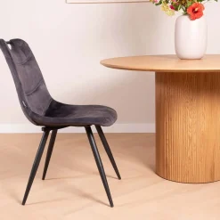 HUUS Eetkamerstoelen*Stoel Matz – Antraciet