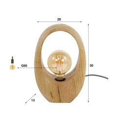 HUUS Tafellampen*Tafellamp Amber