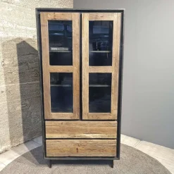 HUUS Buffet/Vitrine Kasten*Vitrinekast Anayah