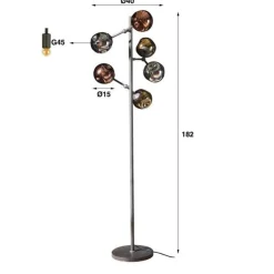 HUUS Vloerlampen*Vloerlamp Molly