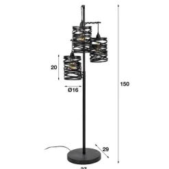 HUUS Vloerlampen*Vloerlamp Nathan