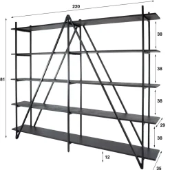 HUUS Opbergkasten*Wandkast Pedro
