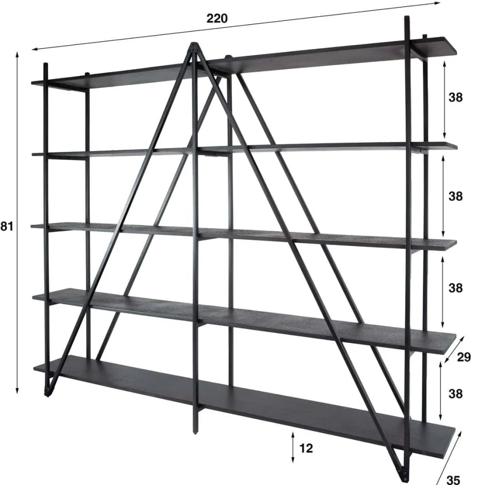 HUUS Opbergkasten*Wandkast Pedro